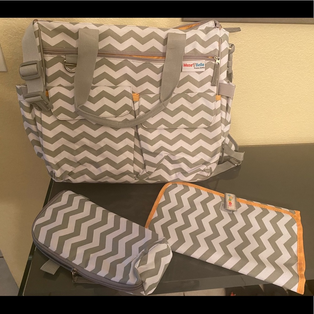 Muse BeBe Diaper Bag/Backpack